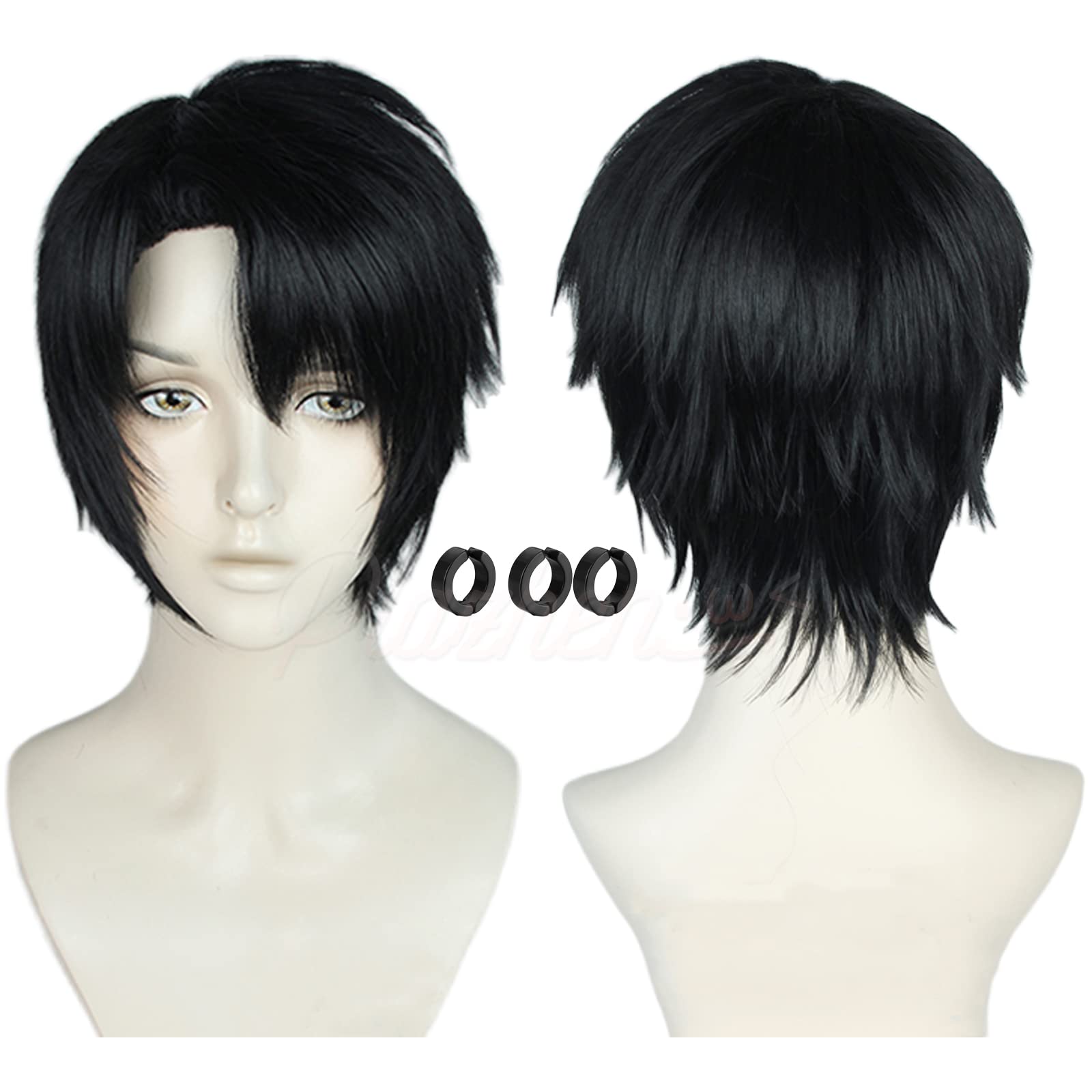 Amazon.co.jp: Plazhen チェンソーマン 岸辺 コスプレ ウィッグ
