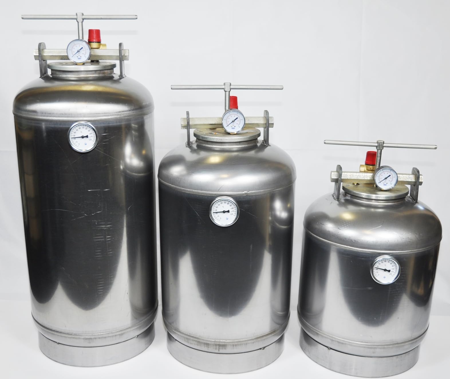 Generisch AUTOKLAV STERILISATOR Gas 42L Stainless Steel Schraube