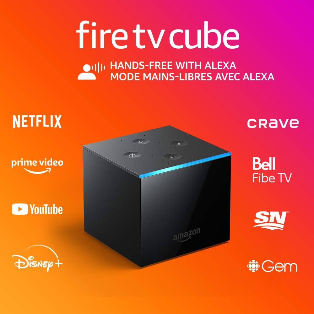 Amazon アマゾン Fire TV CUBE AYK_83 Amazon Official: All-new Fire TV Cube, Hands-free streaming