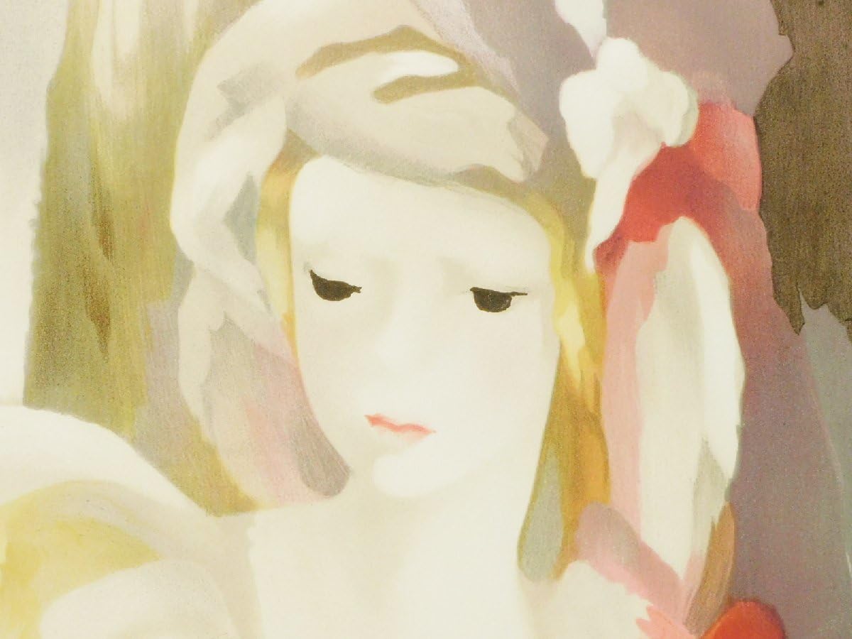 (A0010)マリー・ローランサン「母と子」 A0010)マリー・ローランサン「母と子」 マリーローランサン「母と子