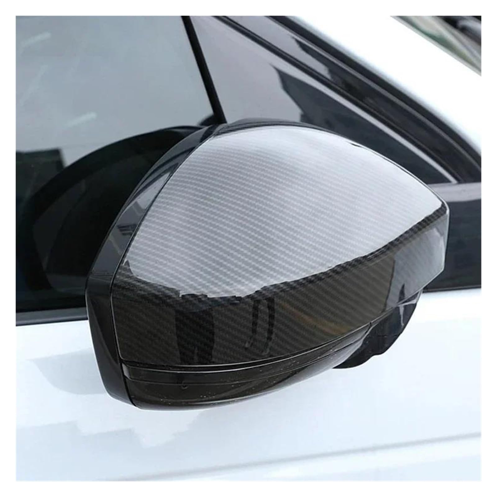 Coque De Rétroviseur Pour Jaguar F-PACE / E-PACE – Noire, En ABS, Facile à Installer