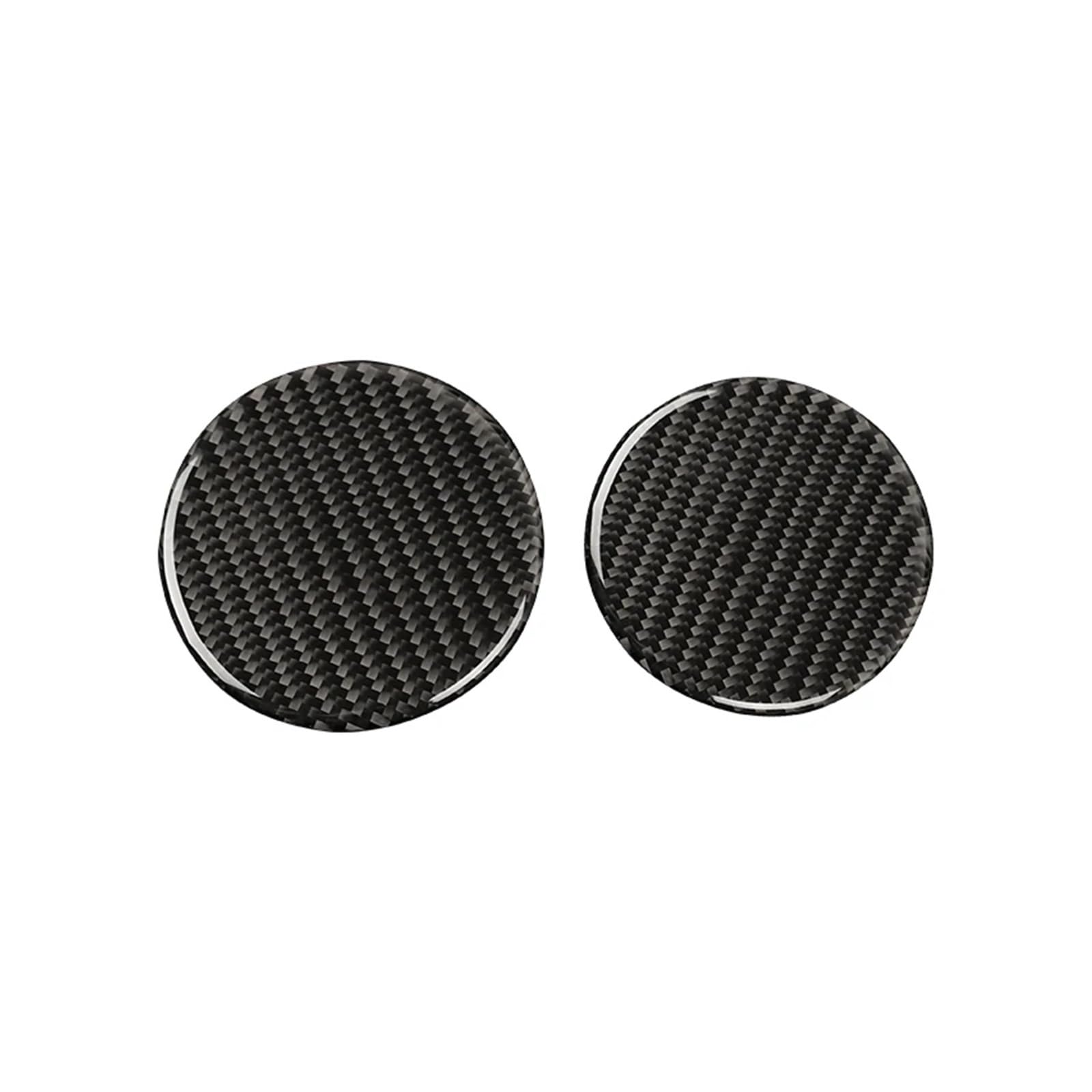 Central Cup Holder Gasket Decorative Sticker,Fit For Chevrolet, Camaro 2017-2022 Accessories Carbon Fiber Car Interior Trim Cover ملصق زخرفي لحامل الأكواب في الكونسول الوسطي من(Black carbon fib