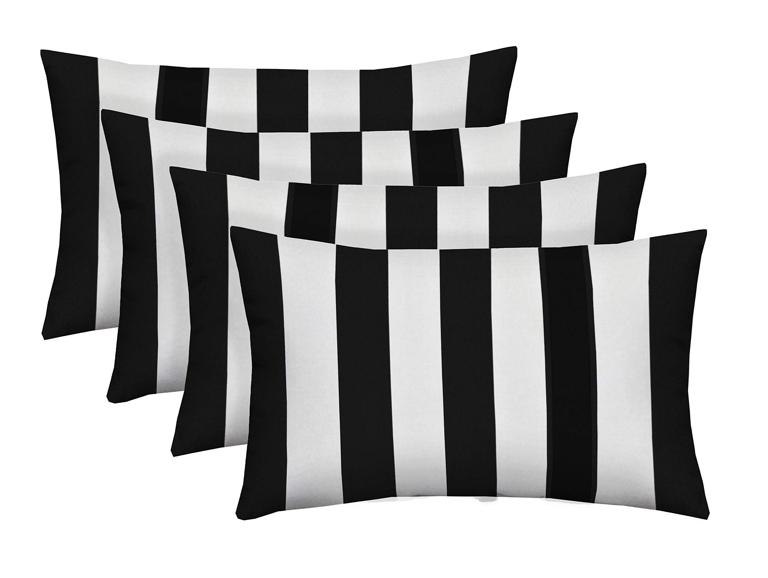 RSH DECOR: Lumbar Throw Pillows Set of 4 | 20” x 12