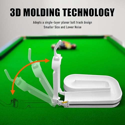 Miniatura 3 de Estante de bolas de piscina de precisión herramienta de entrenamiento de billar impresa en 3D para una práctica consistente, crea triángulo perfecto