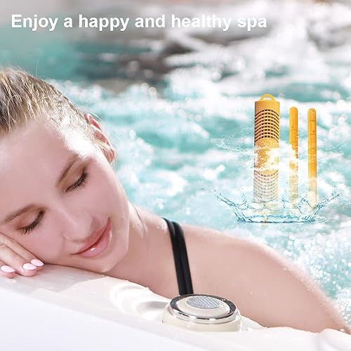 Miniatura 7 de SPA - Piezas de palo mineral con cartucho de 4 meses de vida útil universal para bañera de hidromasaje (paquete de 5)