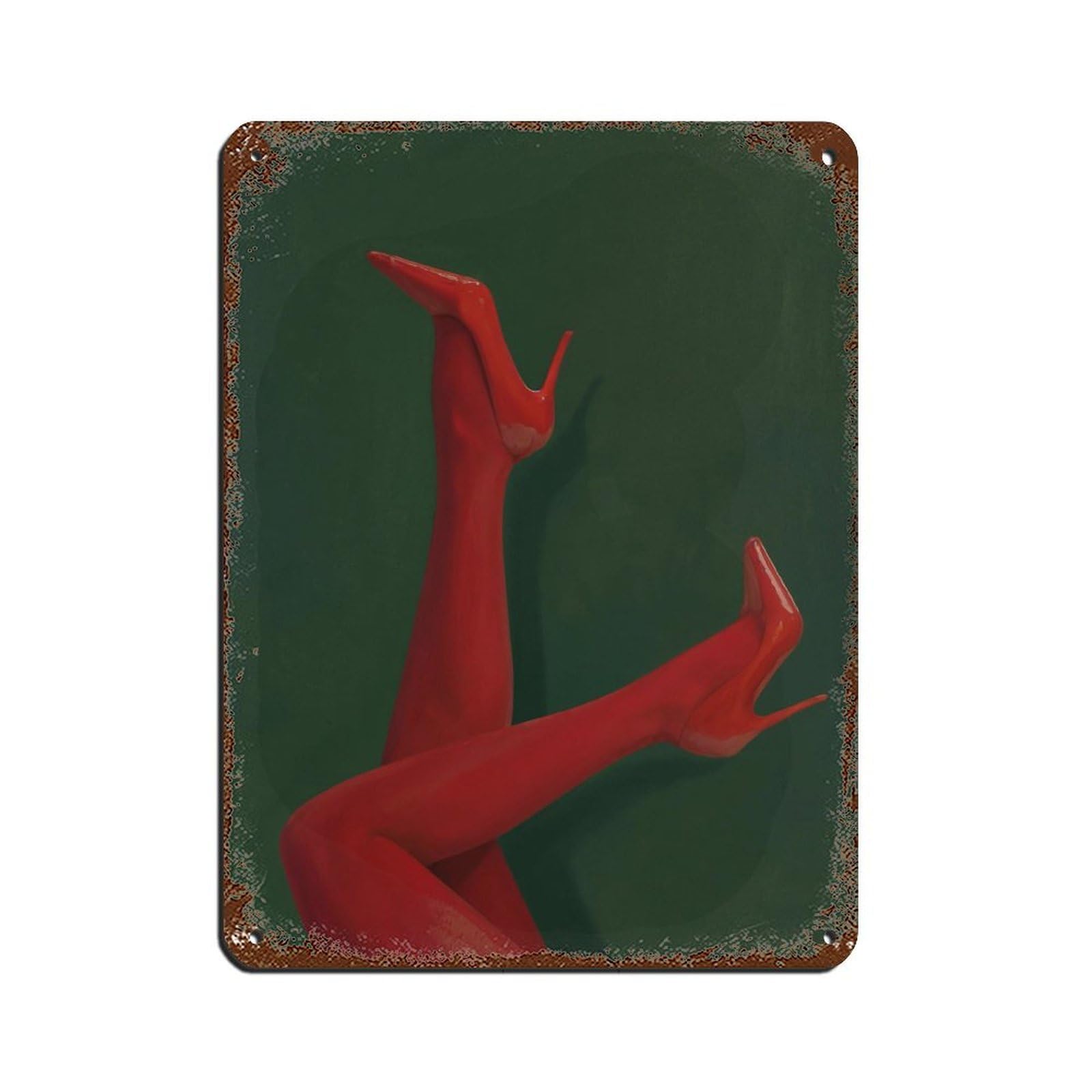 Plaque métallique vintage décoration murale pub et club 30x40 cm