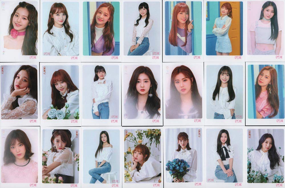 Amazon | IZONE アイズワン ミニ ポストカード 56シート | ポスト