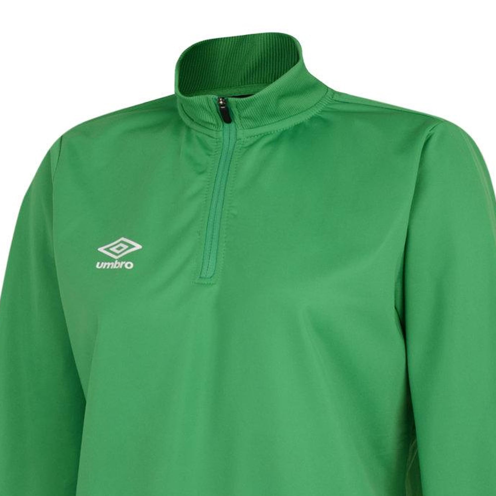 Umbro Damska/damska bluza Club Essential z zamkiem do połowy (XS) (szmaragd), Tw Emerald, XS
