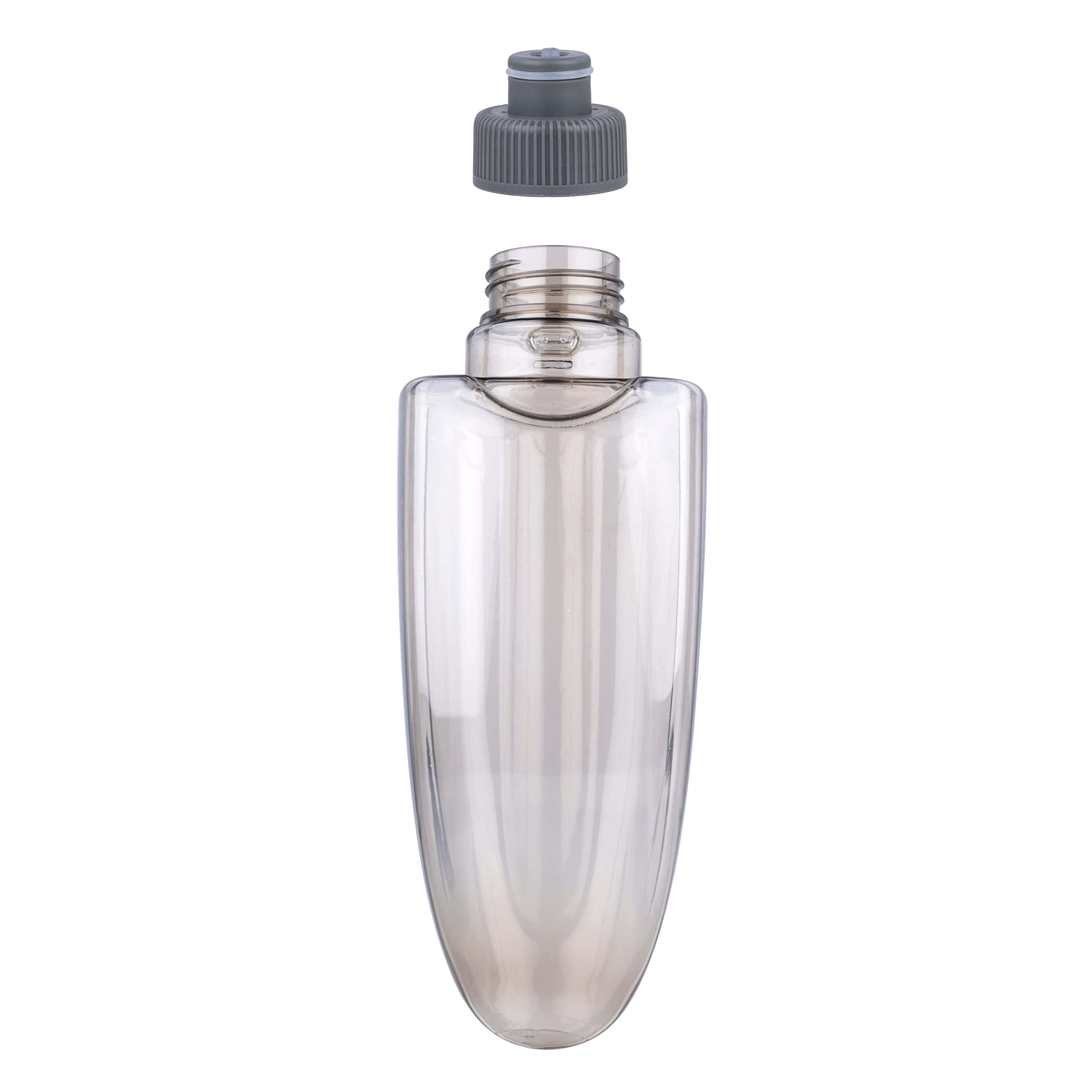 Dirt Devil Mop ze spryskiwaczem, obracany o 360°, w zestawie ze ściereczką do mopa, butelka do uzupełniania 640 ml, do użytku na mokro i na sucho, tworzywo sztuczne, kolor szary