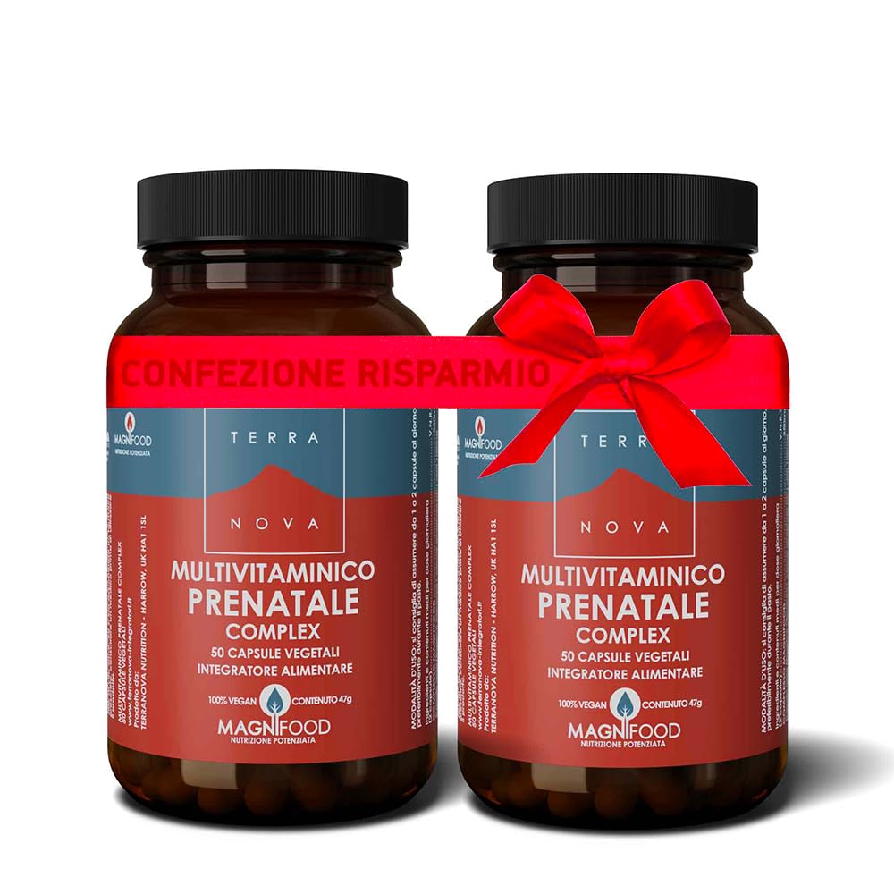 MULTIVITAMINICO PRENATALE 50 CPS 2 PEZZI CONFEZIONE RISPARMIO
