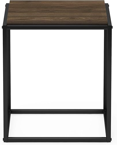 Miniatura 123 de Furinno Camnus Modern Living - Mesa auxiliar, color nogal Columbia Nuez Columbia,gris roble francés,Americano,Walnut Cove,Mármol Blanco,Roble,Blanco