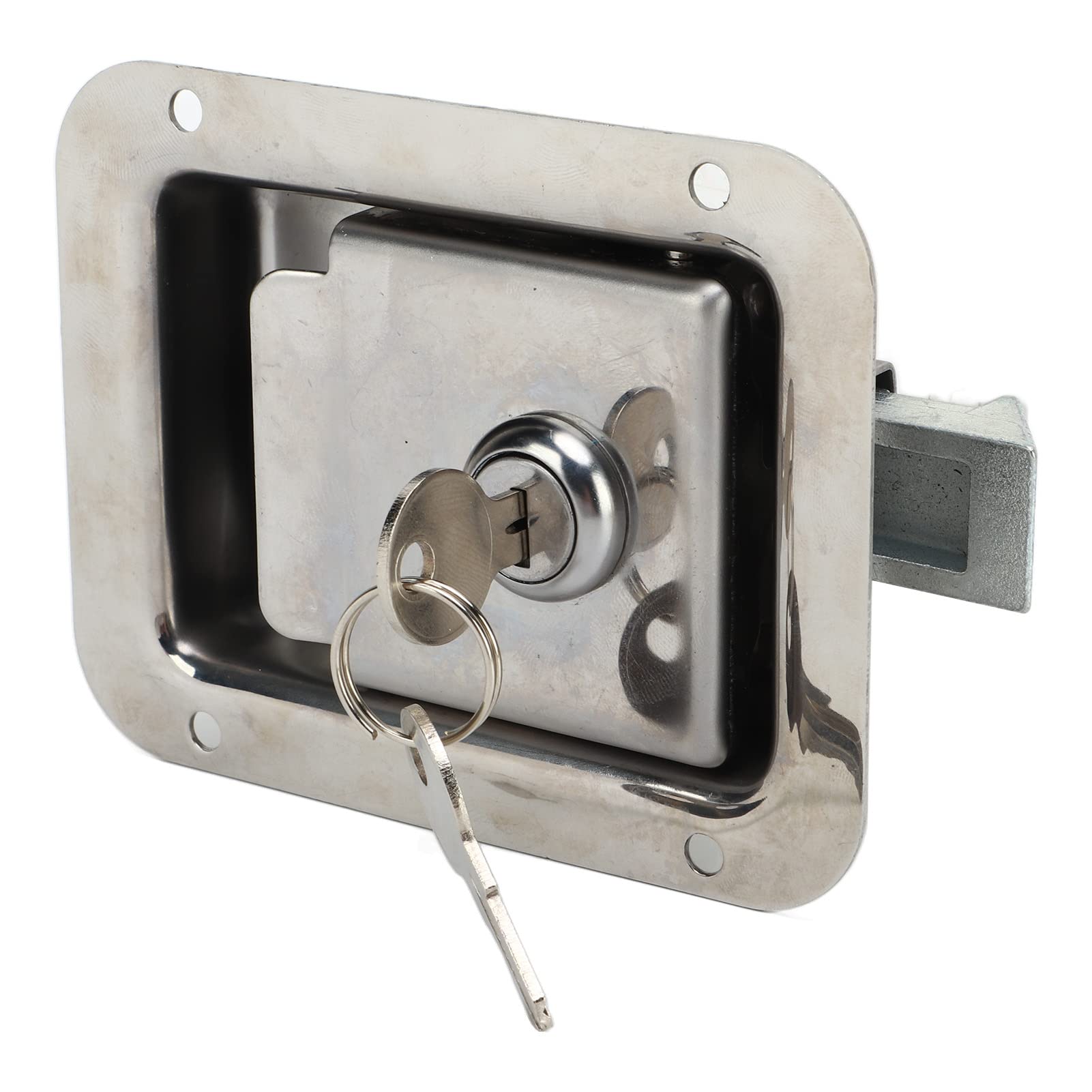 Serrure De Porte Pour Camping-car, Caravane Ou Remorque - Double Ouverture, Alliage Zinc, Livrée Avec 4 Clés - 7