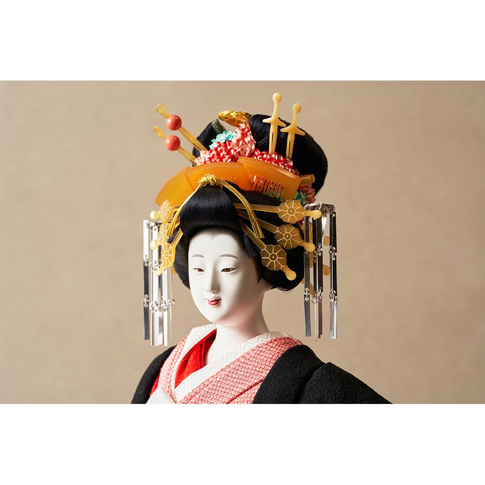 名匠 津田蓬生作】久月 市松人形 「土鈴」 日本人形 伝統工芸品 美品