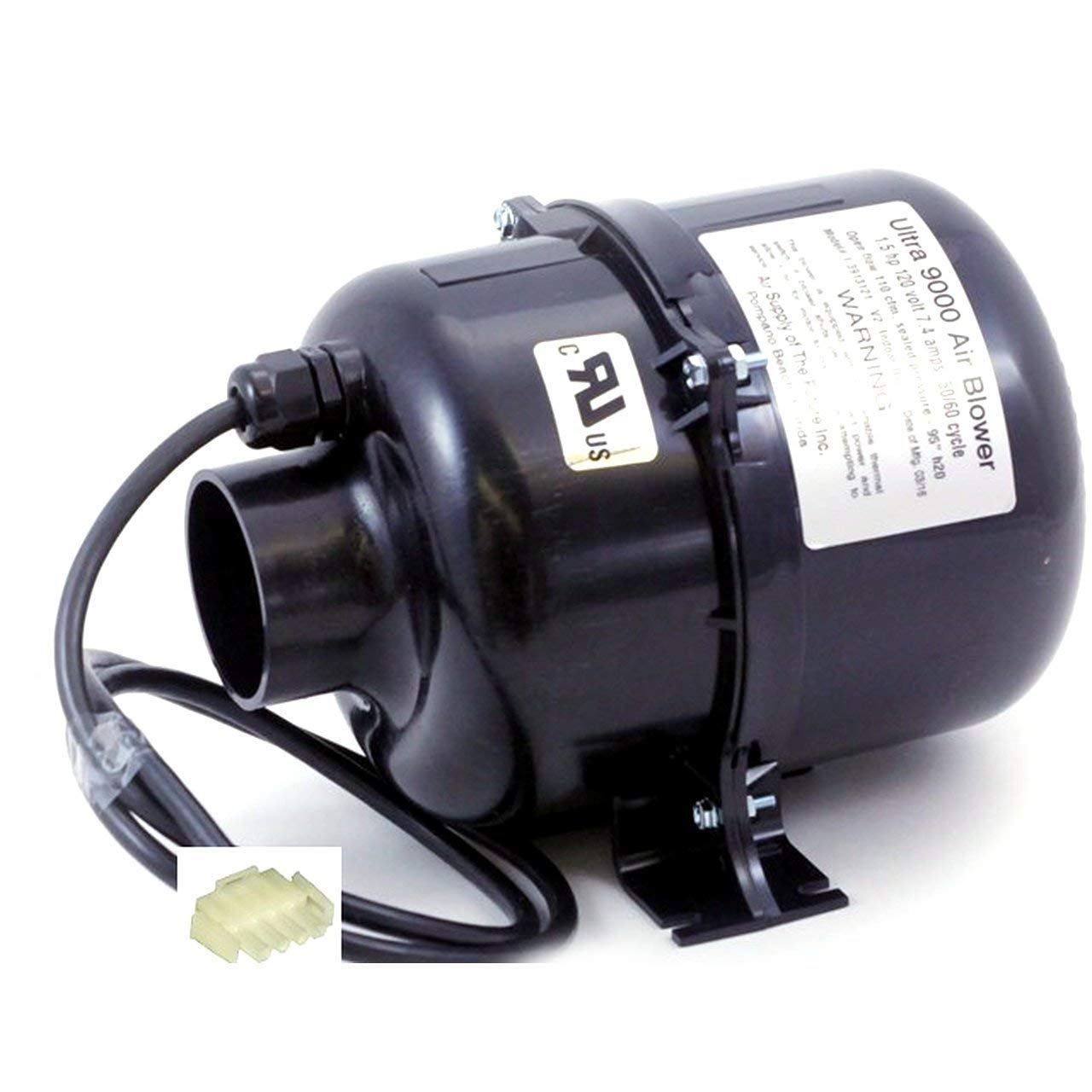 1 HP Ultra 9000 Portable Spa Blower (120 volts) : Patio, Lawn u0026 Garden -  Amazon.com