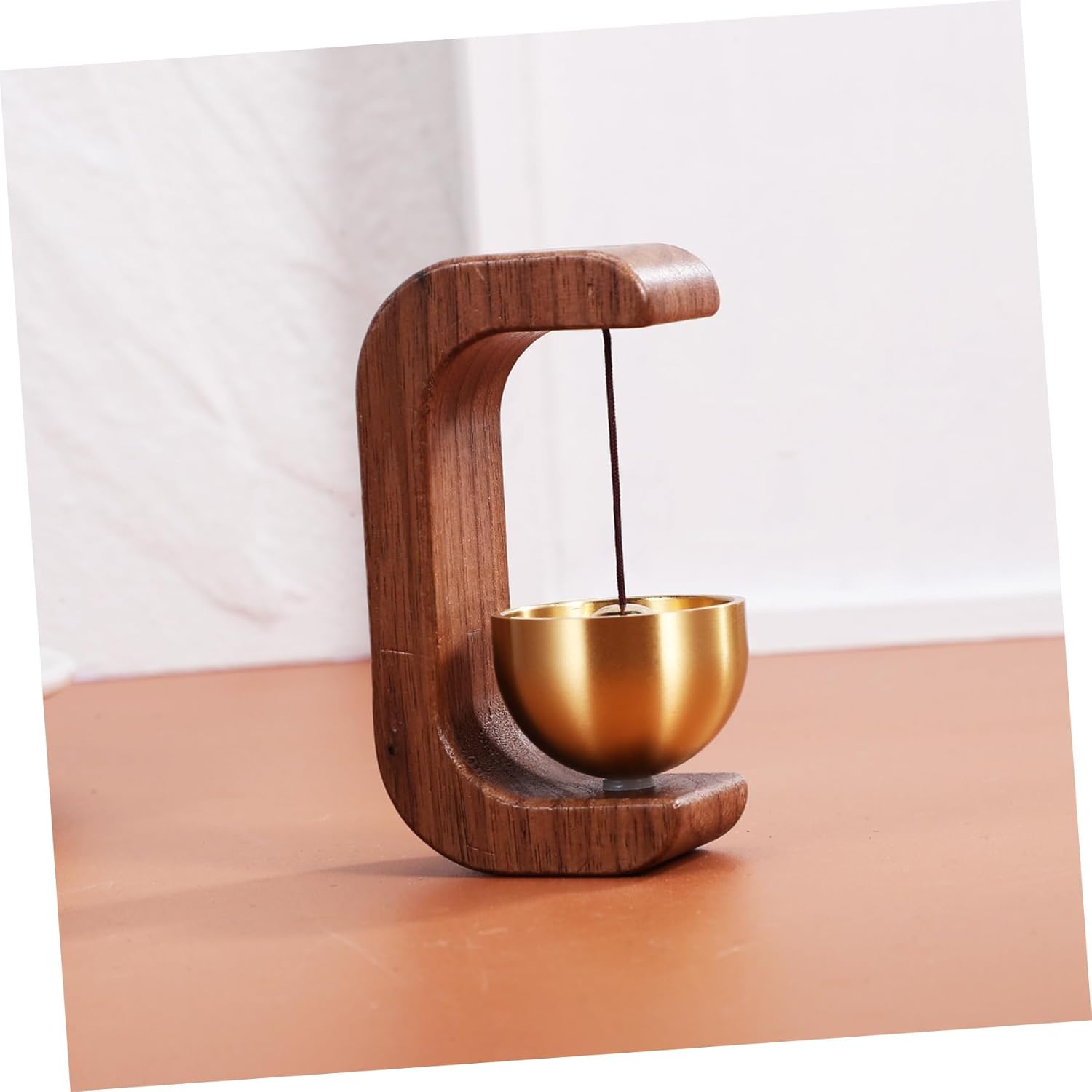 jojofuny 5pcs Wooden Chime Door Bell Shopkeeper Door Opening Bell Easy Apply Mechanism for Decor