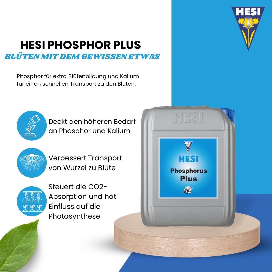 HESI Hesi Phosphor Plus (5l), Phosphor Dnger, Hesi Dnger, Hesi,  Phosphorsure, Blumendnger, Calcium Dnger, Dnger : Amazon.de: Garten