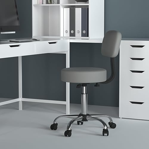 Miniatura 10 de Taburete médico Boss Office Products cómodo en color beige Madera Negro