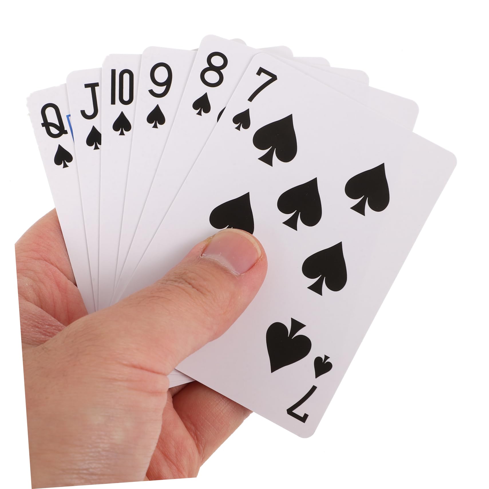 ibasenice 5juegos Cartas De Póker para Transferencia De Calor Tarjetas De Papel para Entretenimiento Mesa para Fiestas y Reuniones Sociales