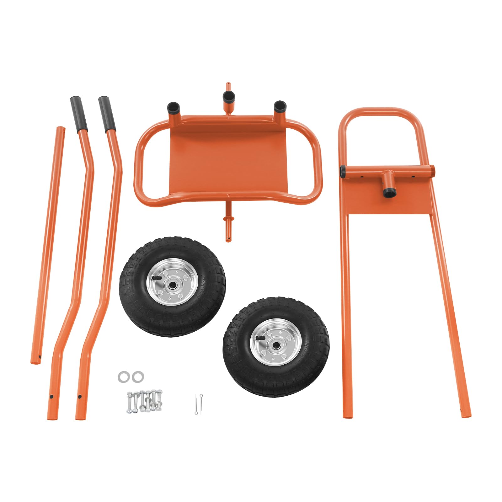 Transportwagen für Platten 120 * 85Cm 220Kg ZuverläSsige Konstruktion Plattenwagen Zum Transportieren GroßEr Platten rutschfeste RäDer Platten-Transportwagen für Haushalten, LagerhäUsern (Orange)
