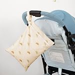 Sac sec étanche pour la plage de natation Poussette bébé Voyage, Poche réutilisable étanche avec poignée Gym Laverie Essentiels Carrier