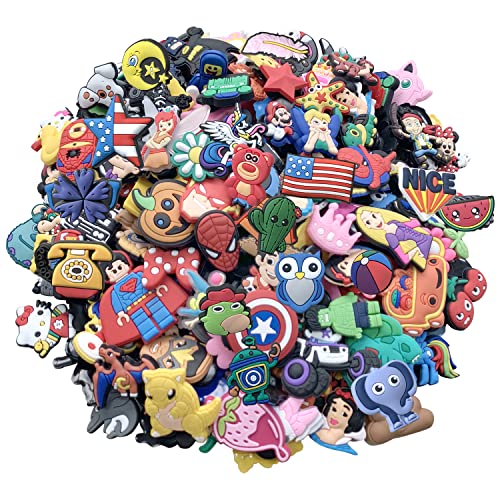 30 50 100 125 Random shoe charms for Wristband Shoe Decoration Party Gifts