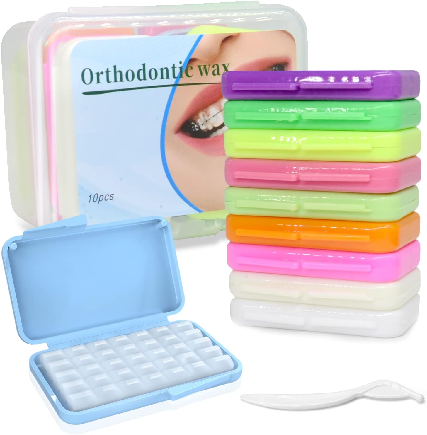 Bee Well Ortho Wax Pure All Natural Extra Firm Braces