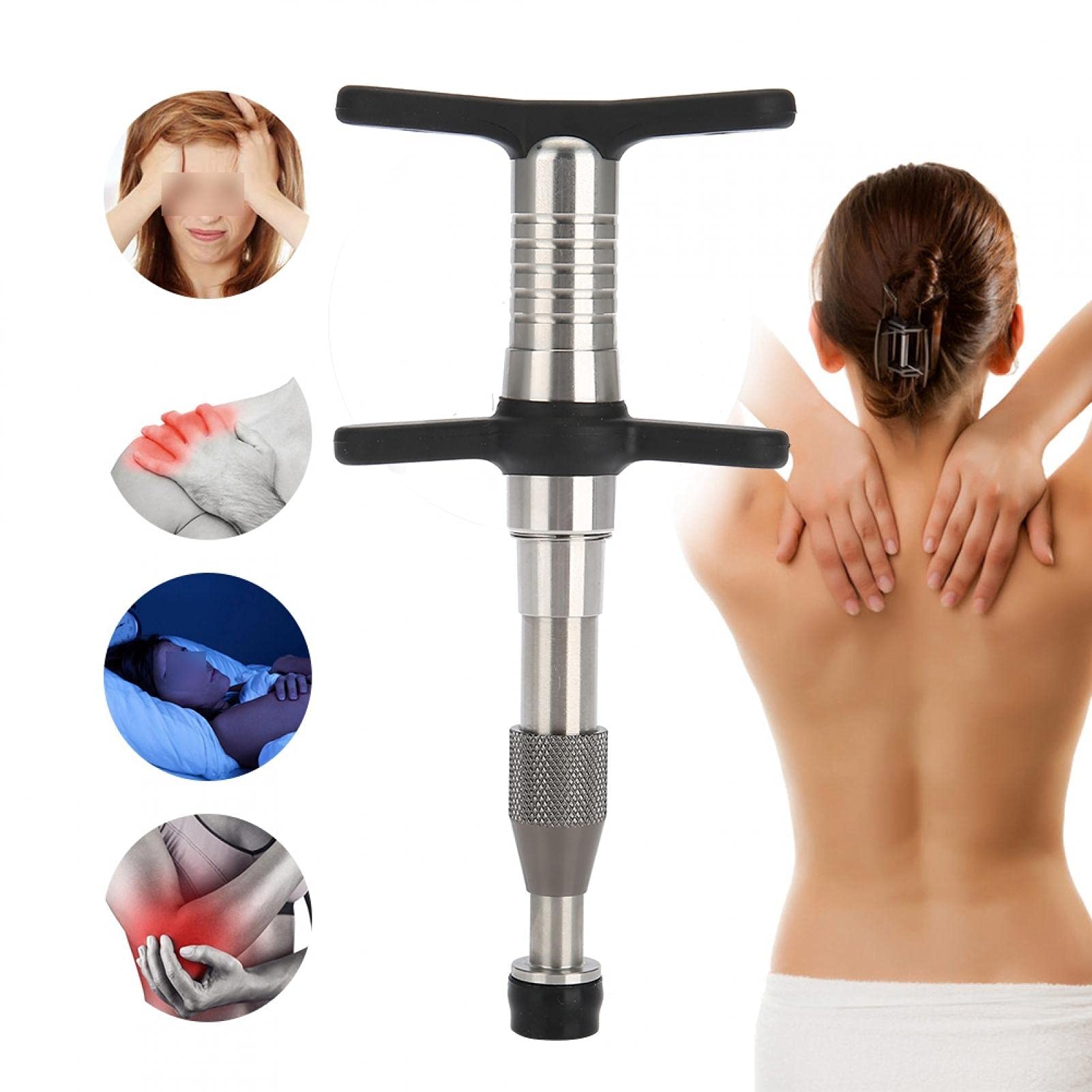 Chiropraktik-Werkzeug, manuelles Chiropraktik-Einstellwerkzeug, Forth-Massagegerät, Wirbelsäulenanpassungsgerät für Skoliose-Thorax-Spondylose
