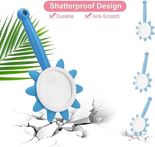 Miniatura 3 de Rongon Kids Magnifying Glasses 10X Children Reading Magnifiers Outdoor Exploration Tools for Kids Childs to Read, Exploring Nature, Inquiring Science