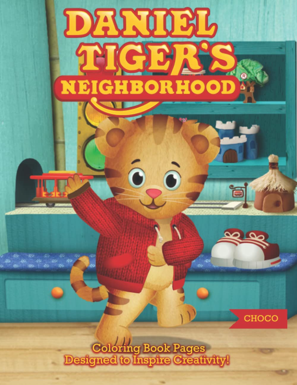 Dαnịel Tịgєr's Neighborhood Coloring Book Pages: Coloring Pages For Relaxing And Encouraging Creativity With Tv Series Illustration For Kids