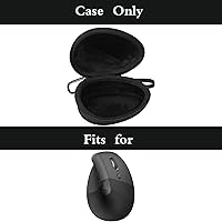 Vista 6 de Funda para mouse Logitech Lift Vertical Ergonómico, Caja de transporte de viaje para Logi Wireless Bluetooth Inalámbrico Ratón vertical inalámbrico