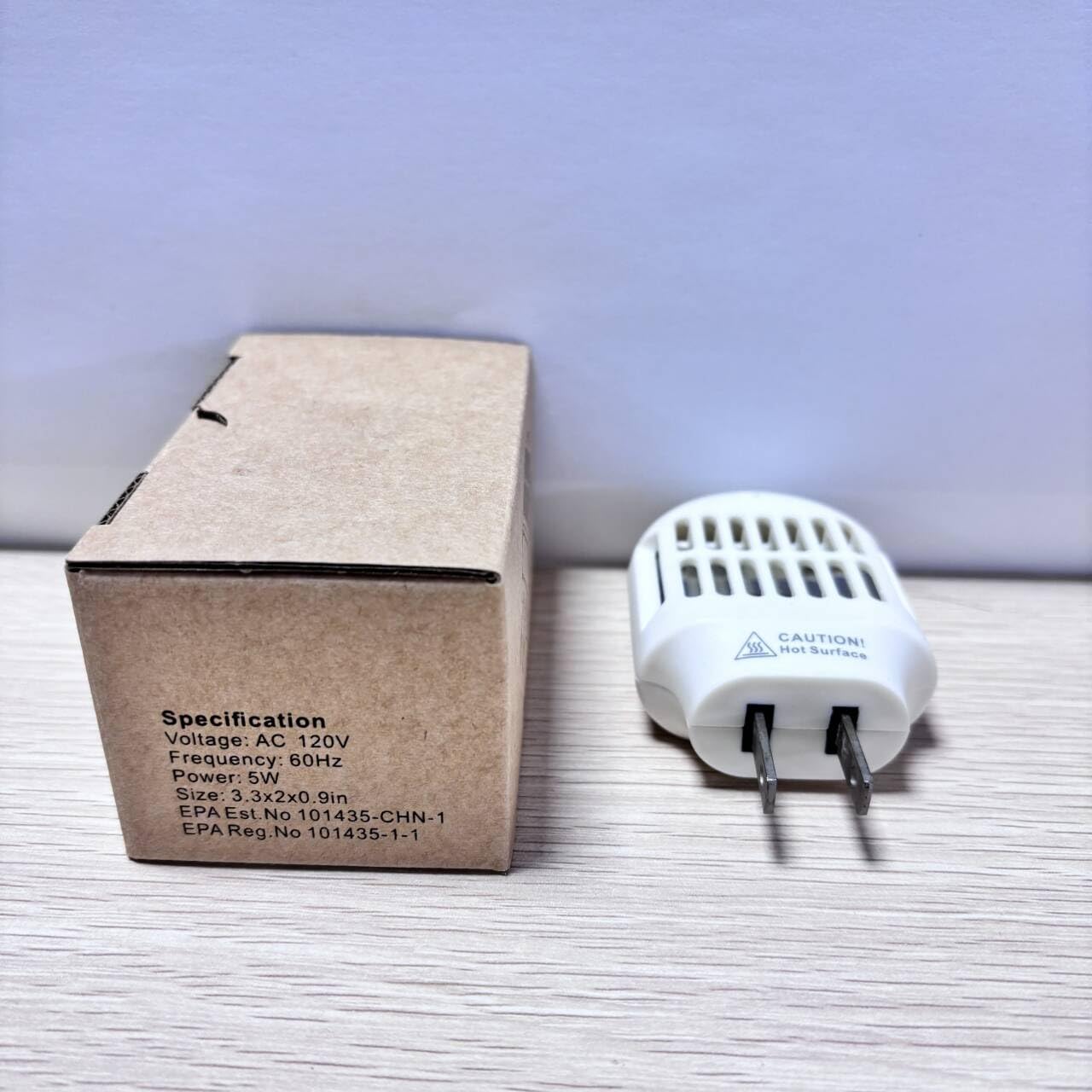 Repelente de mosquitos, electrónico para uso en interiores, sin velas ni llamas, sin DEET, para el hogar, dormitorio, oficina, cocina (blanco)