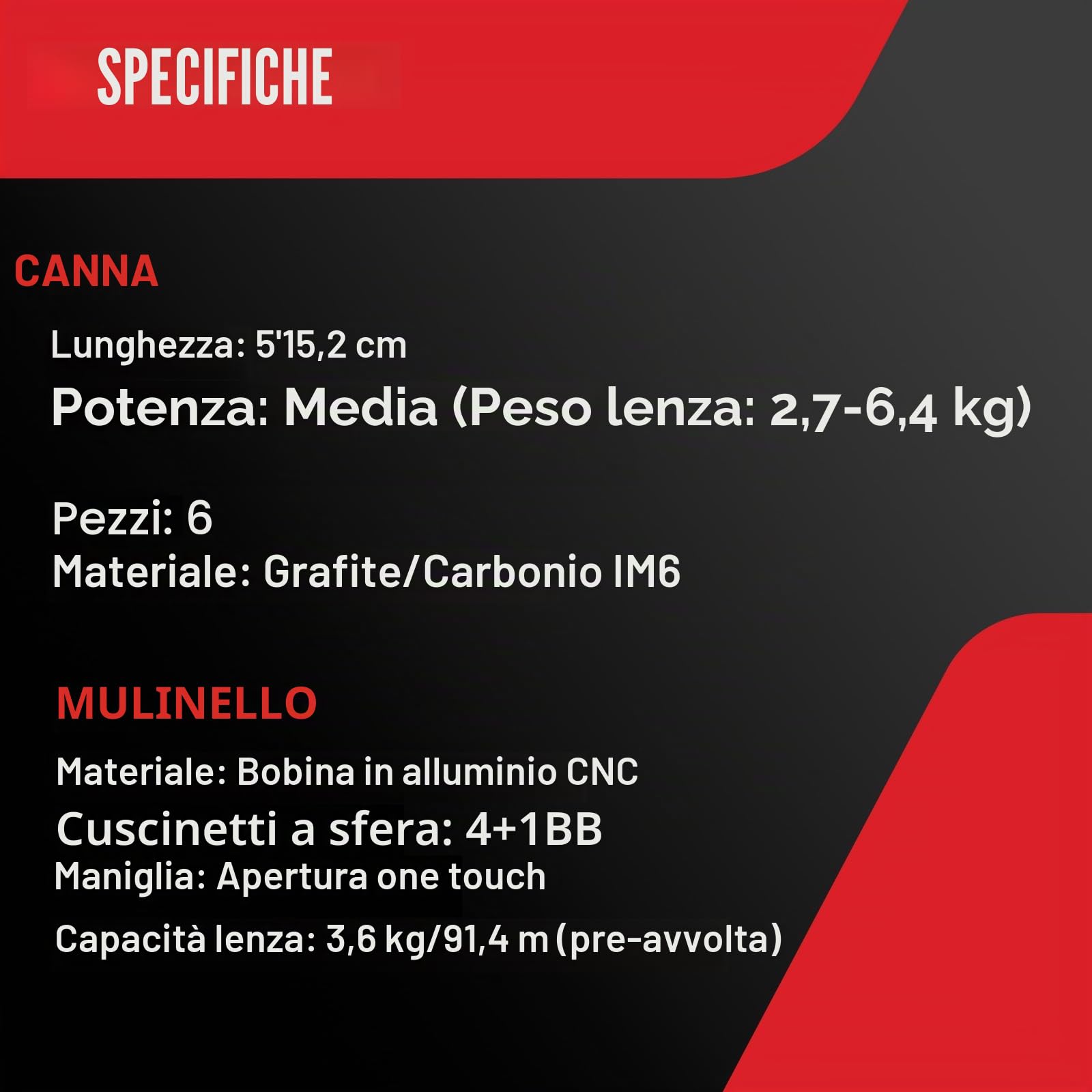Amundson - Canna da pesca e mulinello ad espansione automatica, in grafite e carbonio, bobina in alluminio, kit portatile da viaggio e campeggio, per tutte le stagioni, esche da pesca per principianti