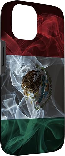 Miniatura 6 de iPhone 11 Smoky Mexico Flag - Funda de orgullo mexicano estilo humo