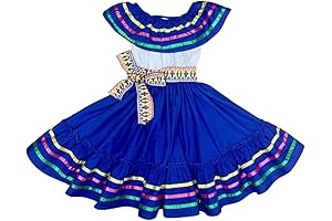 Traditional Mexican Dress - Perfect for Birthdays, Festivals, and Cultural Celebrations
