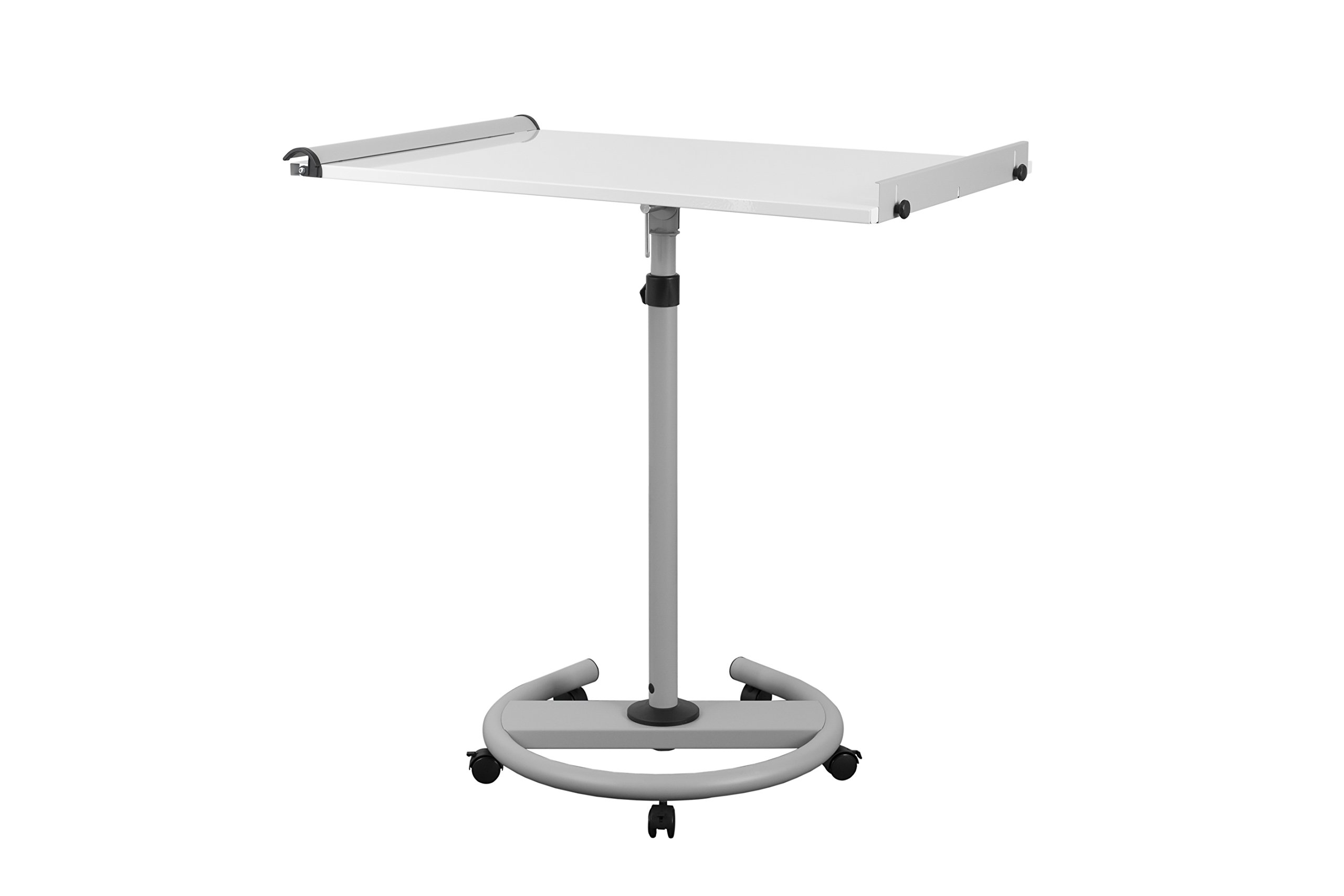 Bi-Office 2-in-1 umwandelbares mobiles Flipchart, grau
