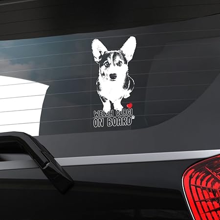 corgi car decals