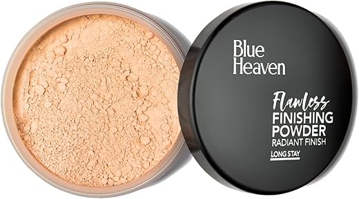 Blue Heaven Flawless Matte Finishing Powder For Normal Skin, Blush, 20Gm, Cream