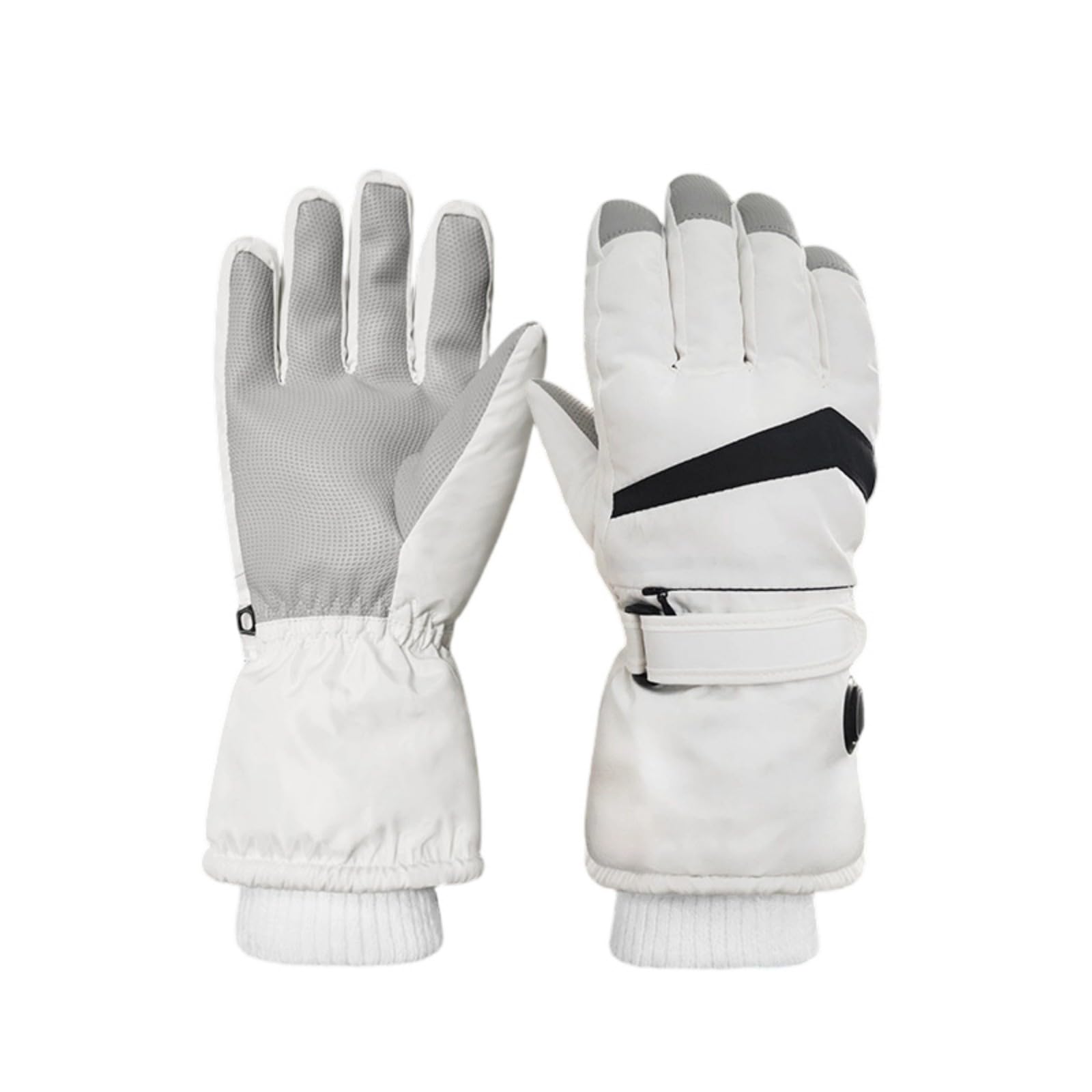 TFAOYS Touch Panel Consistent Rechargeable Warmed Gauntlets 5000mAh Long Permanent Heating Impermeable Plan Outdoor Sports Essential Cold Weather Warmed Gauntlets with Battery