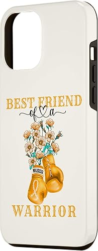 Miniatura 2 de iPhone 13 Pro Max Bestfriend Of A Warrior Childhood Cancer Concientización Funda de Apoyo