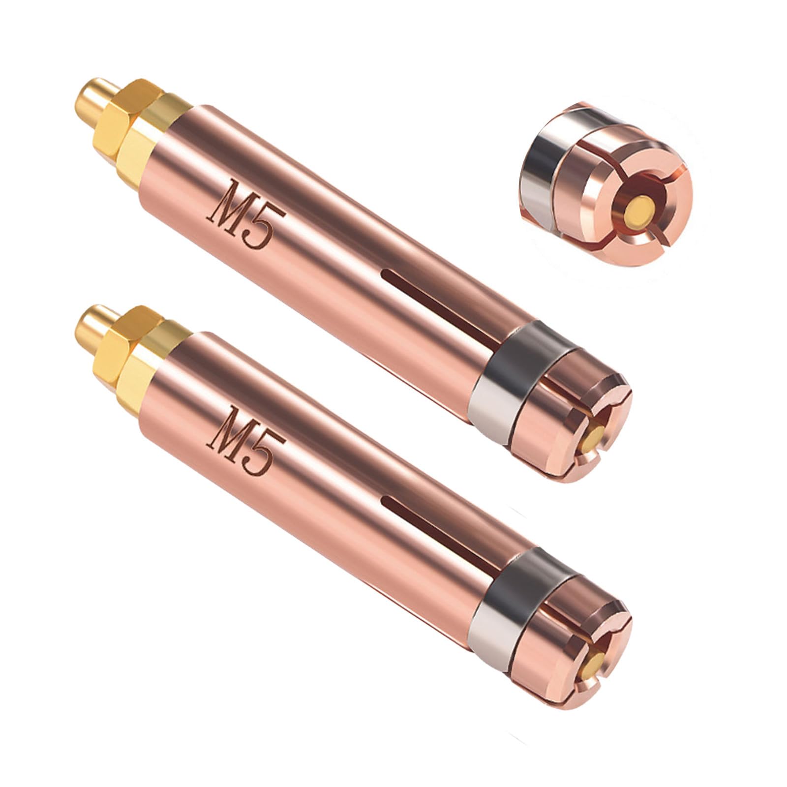 Newft C Precisions Opper Studs Welding Torch Hucks For 3Mm To 10Mm Thread Size Wedges Ollet Hucks Welding Machine Ollet