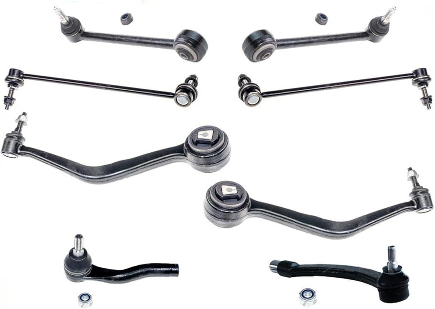 Low Rr & Frt Control Arms Bushings Ball J Sway Bar Tie Rods Replacement Parts For 11-13 Caprice 8p