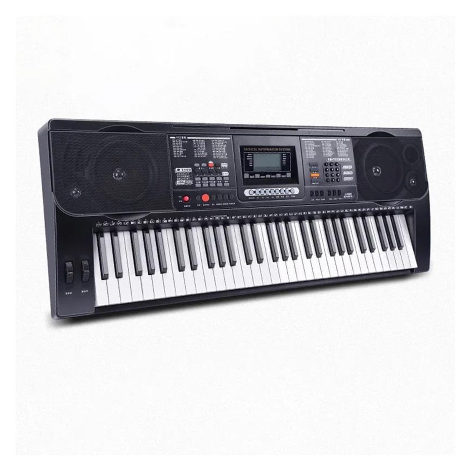 klawiatura elektryczna wielofunkcyjna Przenośny 61-klawiszowy Syntezator Pianina Cyfrowego Klawiatura Elektroniczna Musicale Piano Keyboard Piano