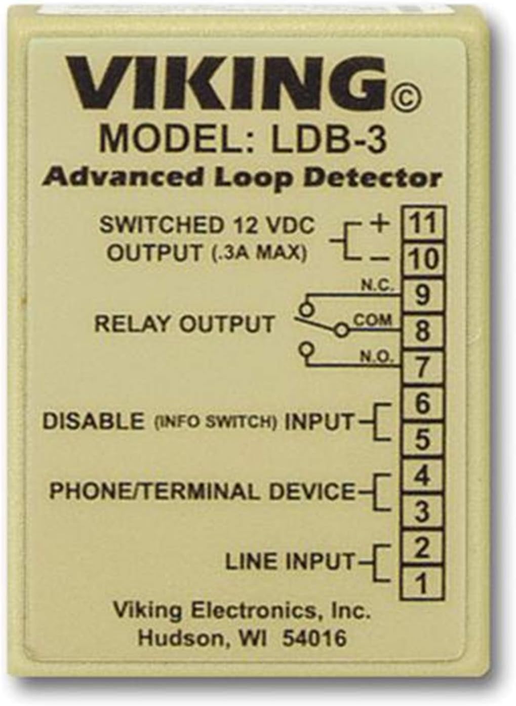 Valcom V-9925A Loud Warble Ringer Horn