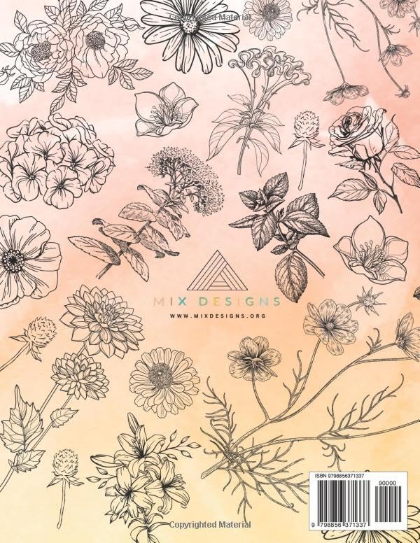 Miniatura 2 de The Mix Bouquet Coloring Book Locally Grown in Northwest Arkansas