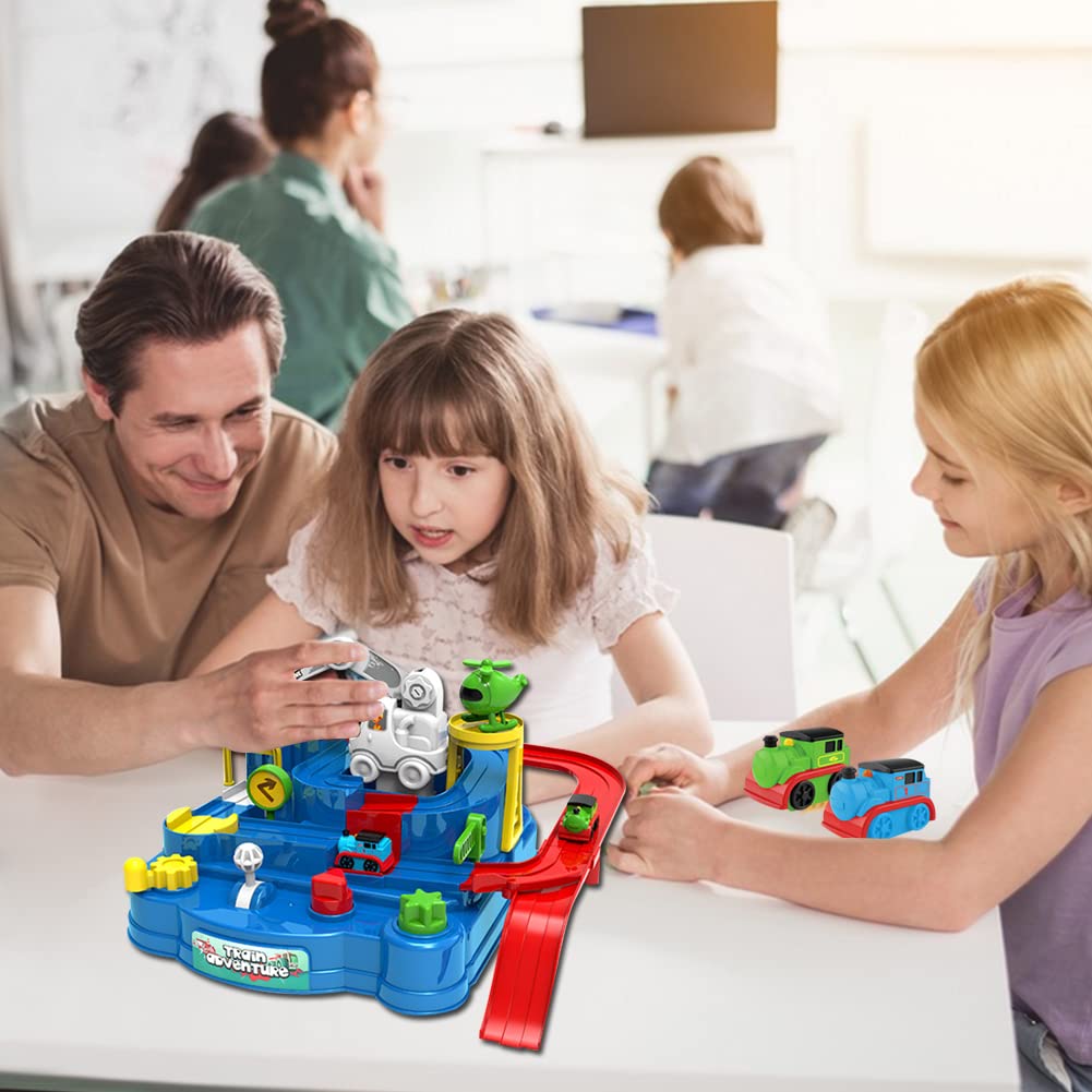 Abenteuer Auto Park Spielzeug Für Kinder | Rennstrecke Mit Fahrzeugen | Lernspielzeug Ab 3 Jahre