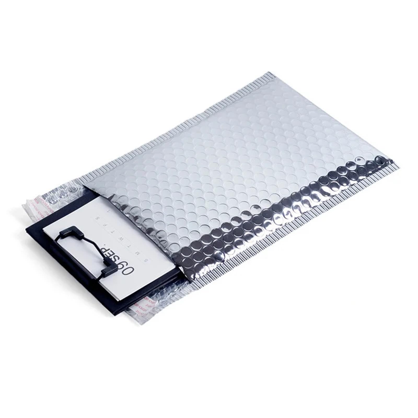 Bolsas De Plástico De Burbujas Paquetes de 100/50/20 sobres acolchados burbujas plateados aluminizados, ideales for envíos con bolsas autosellables(30X40CM 20pcs)