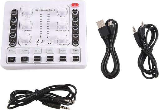 M8 Audio Interface Podcast Equipment Caster - All-in-One - Portable Podcast Production Studio with Premium Microphone Preamp