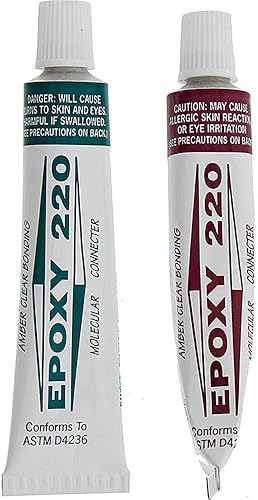 Epoxi 220, Ámbar-Transparente, Líquido, Epoxi, Pegamento