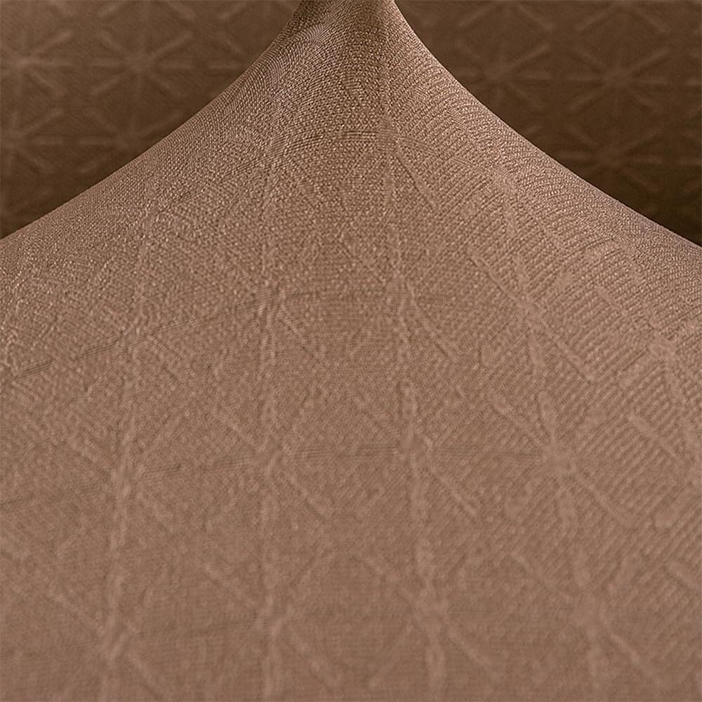 Copripoltrona Chesterfield, 2 pezzi, copripoltrona elasticizzato a 1 posto for sedie Tullsta, copripoltrona da cocktail(Camel)