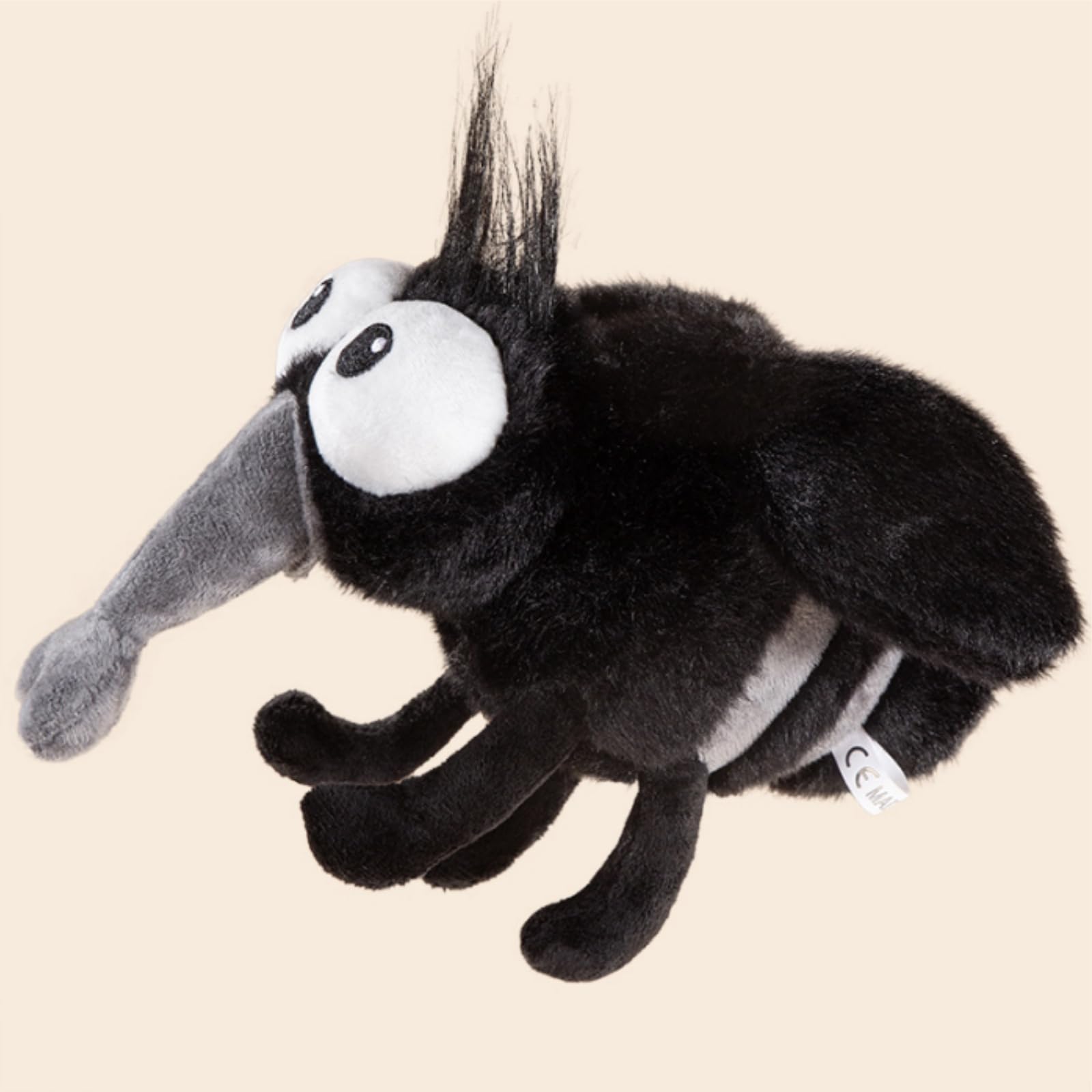 OUKEYI 9.8 inch /25cm Mosquito Plush Toy,Soft and Cuddly Mosquito Plush Stuffed Animal,Best Gift for Kids Birthday Party Costume Ants Go Marching Nursery Decoration Bugs Mother's Day Present